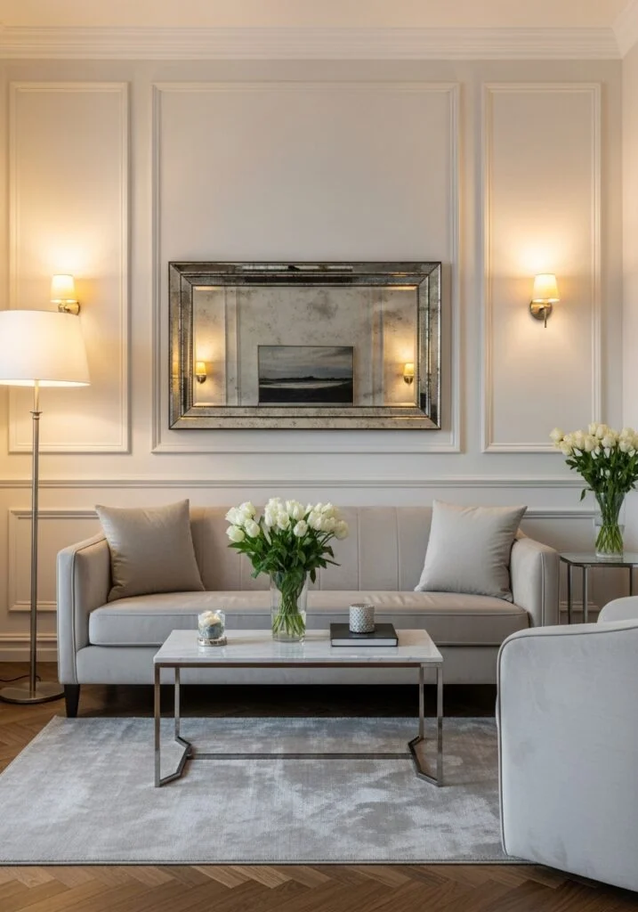 Use Wall Molding or Panels