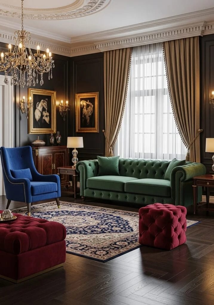 Velvet Furniture for Luxe Texture