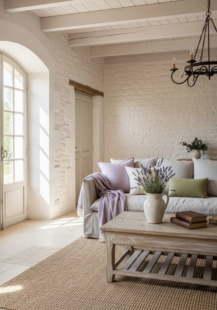 Whitewashed Walls for Airy Provençal Lightness