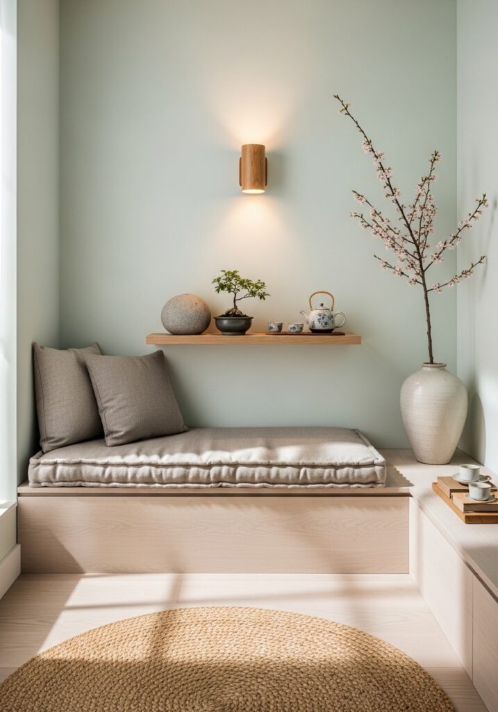 Zen-Inspired Corner Nooks