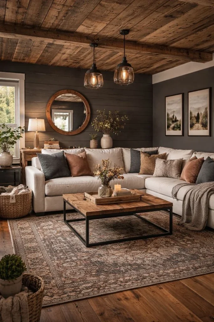 Add Vintage Inspired Lighting for Warm Ambiance