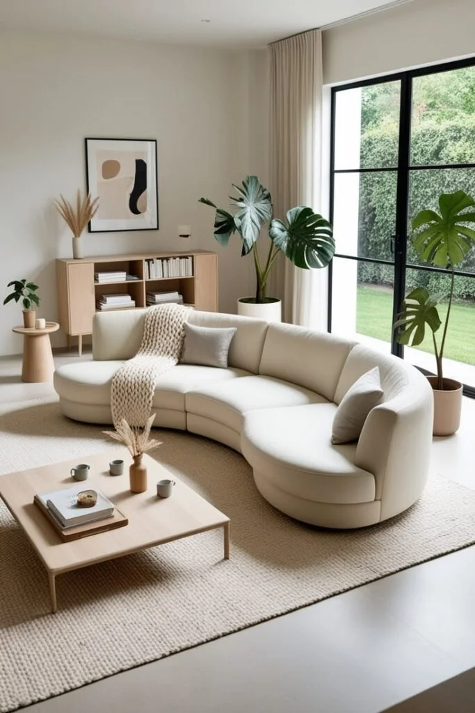 Armless Minimal Sofa for Clean Contemporary Interiors Modern Sofas for Living Room Spaces (Stylish & Comfortable Picks)
