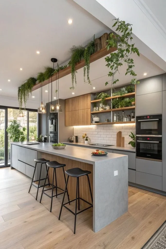 Bold Black Kitchen Accents
