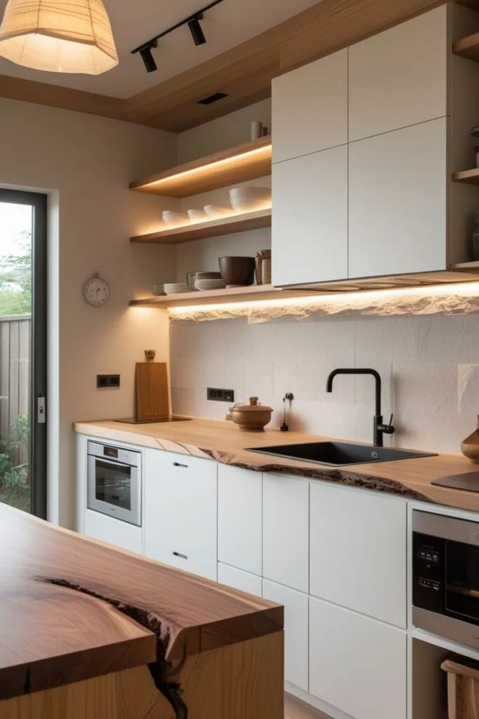 Build a Japandi White Kitchen With Zen Simplicity