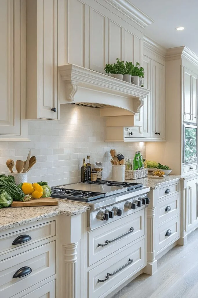 Ceiling-to-Cabinet Molding Upgrade