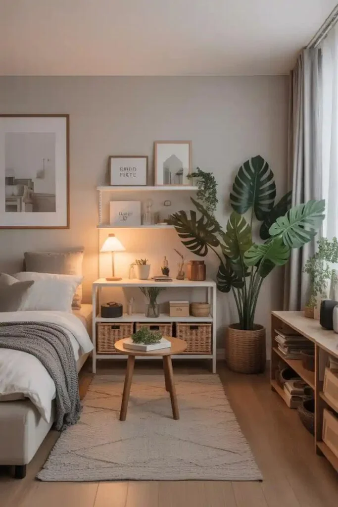 Clean Minimal Decluttering System Affordable Minimalist Studio Apartment Ideas 2026