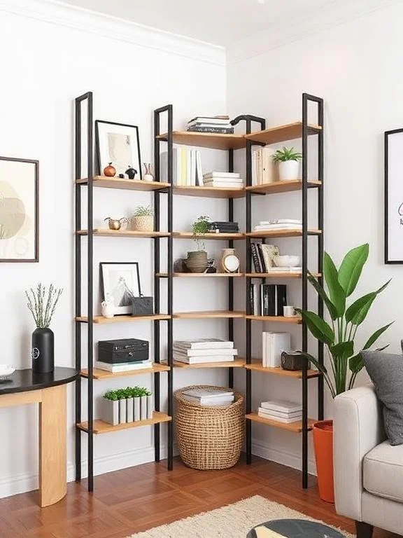 Corner Shelving Units