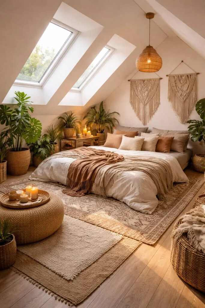 Cozy Attic Bedroom Hideaway