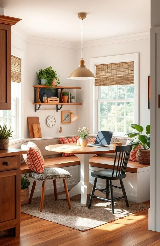 Cozy Kitchen Breakfast Nook