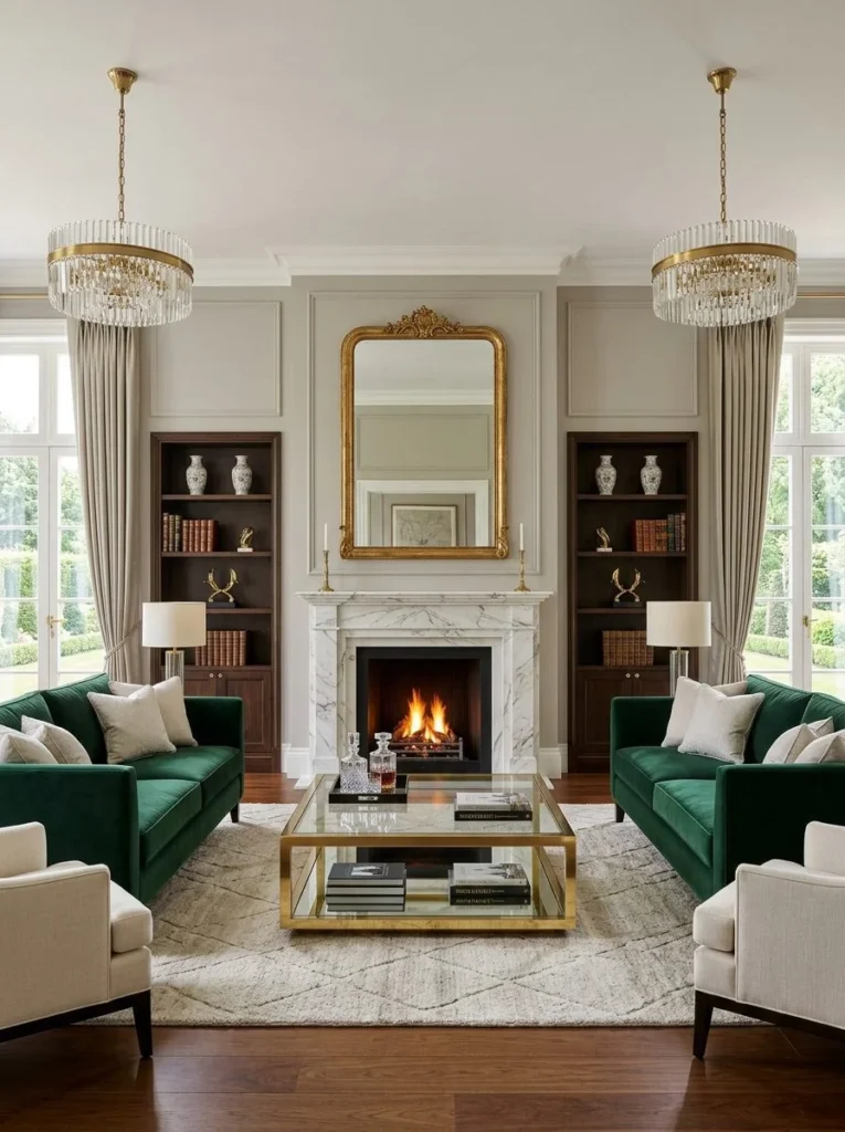 Create Symmetry in Design Luxury Home Decor