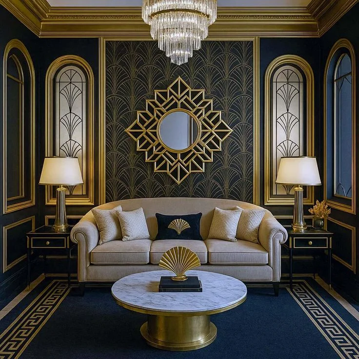 Curated Art and Decor for a Designer Finish Modern Art Deco Revival Ideas for a Show-Stopping Home Glow-Up