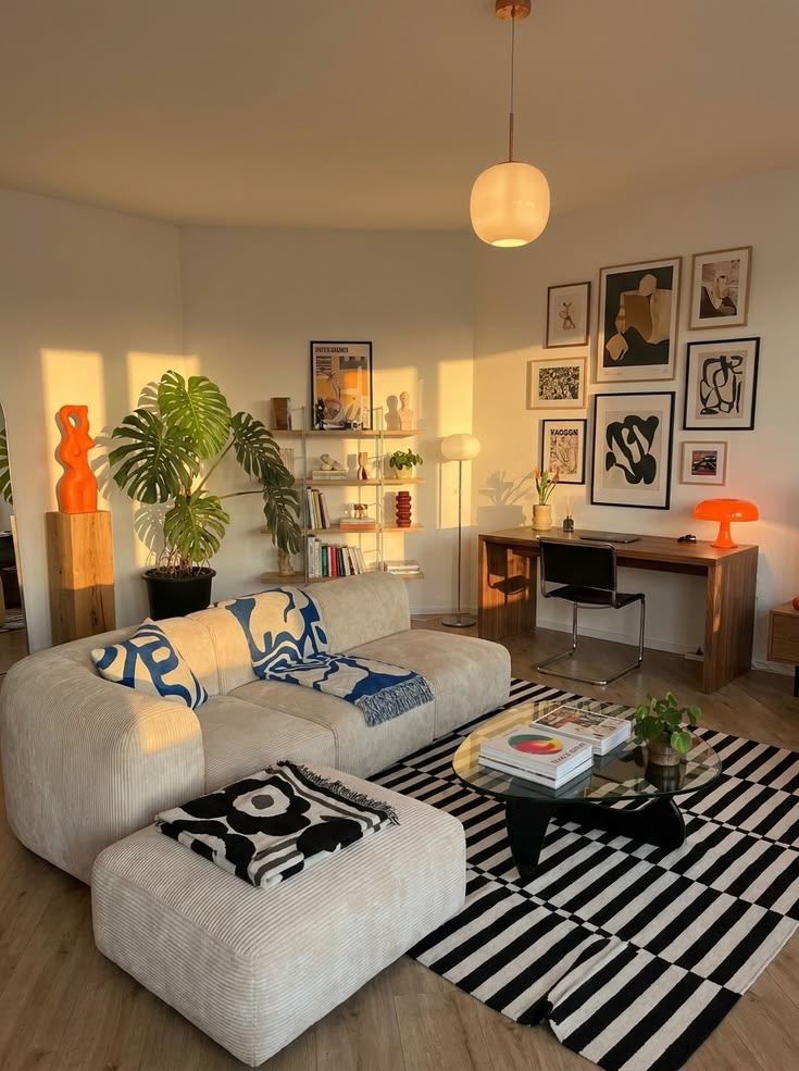 Decorate With Large-Scale Artwork