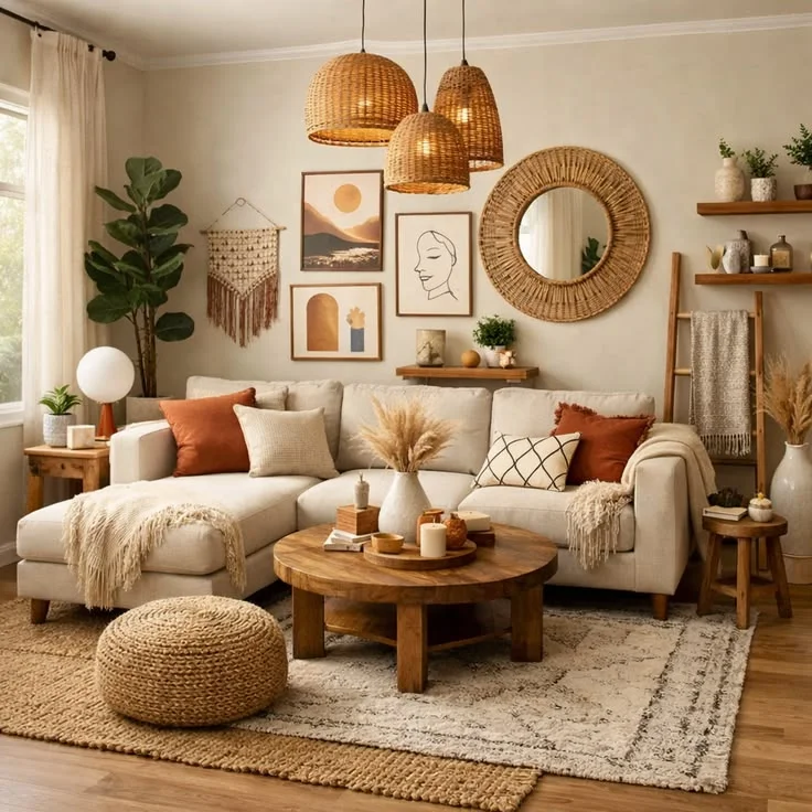 15 Beautiful Farmhouse Living Room Decor Ideas to Copy