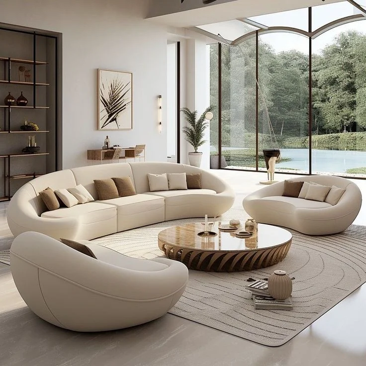 Designer Statement Modern Sofa for Luxury Interiors