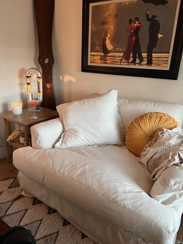 Fabric Linen Sofa for Airy Natural Interiors