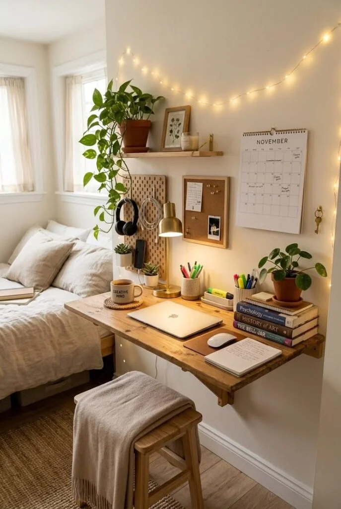 Floating Desk or Workspace That Doesn't Take Up Floor Space