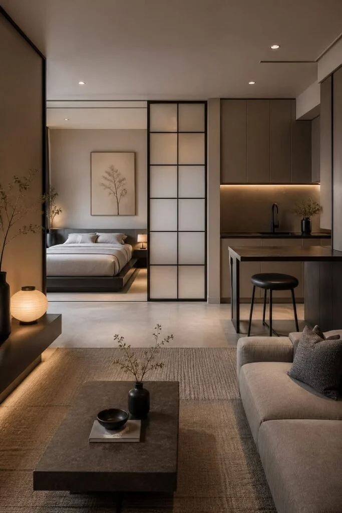 Floating Furniture for Open Floor Magic Affordable Minimalist Studio Apartment Ideas 2026