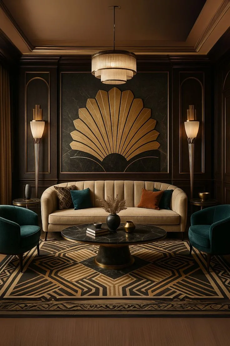 Fluted Furniture and Ribbed Textures Modern Art Deco Revival Ideas for a Show-Stopping Home Glow-Up