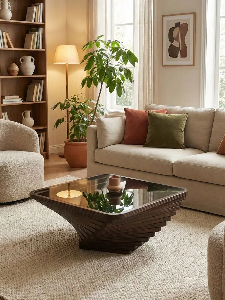 Glass Coffee Tables for Airy Spaces