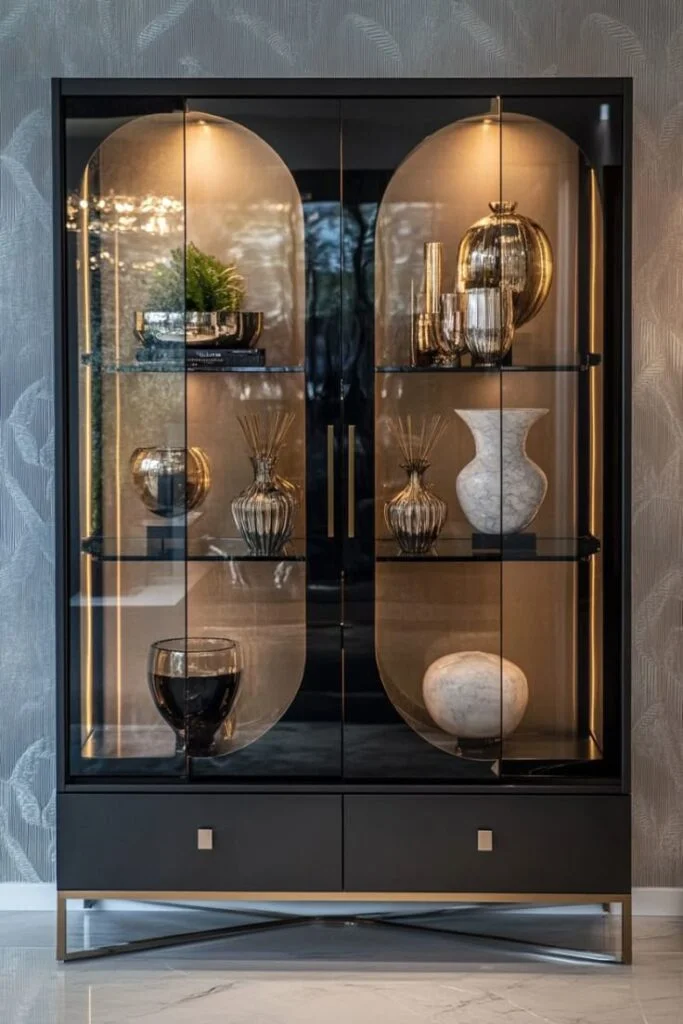 Glass Shelving Display Units