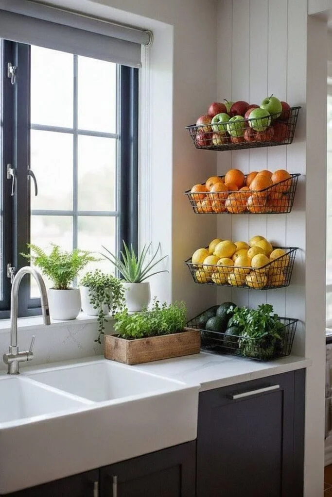 Hanging Fruit Baskets