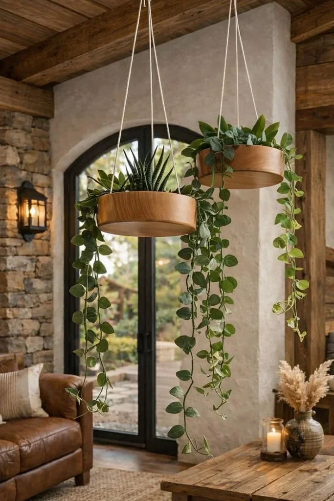 Hanging Planters That Free Up Surfaces