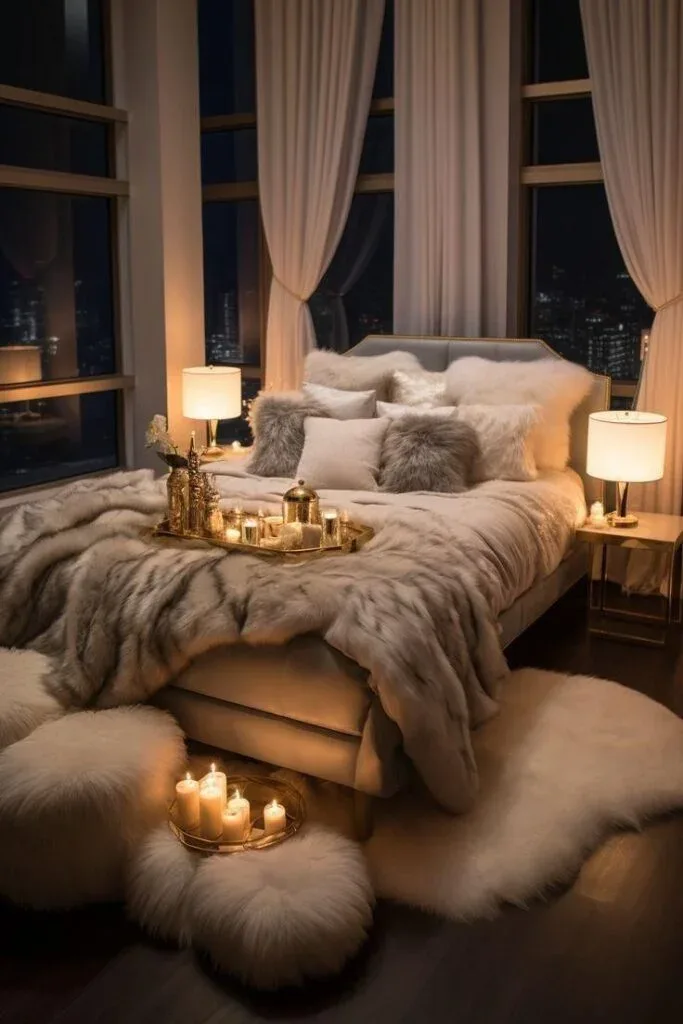 Hotel-Style Bedding Upgrade Luxury Small Apartment Design Ideas