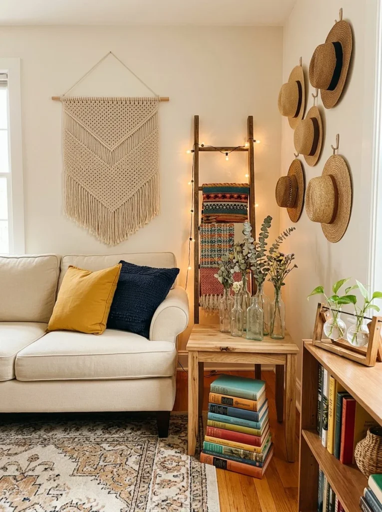Ignoring Wall Art or Using Tiny Frames Cheap Home Decor Ideas