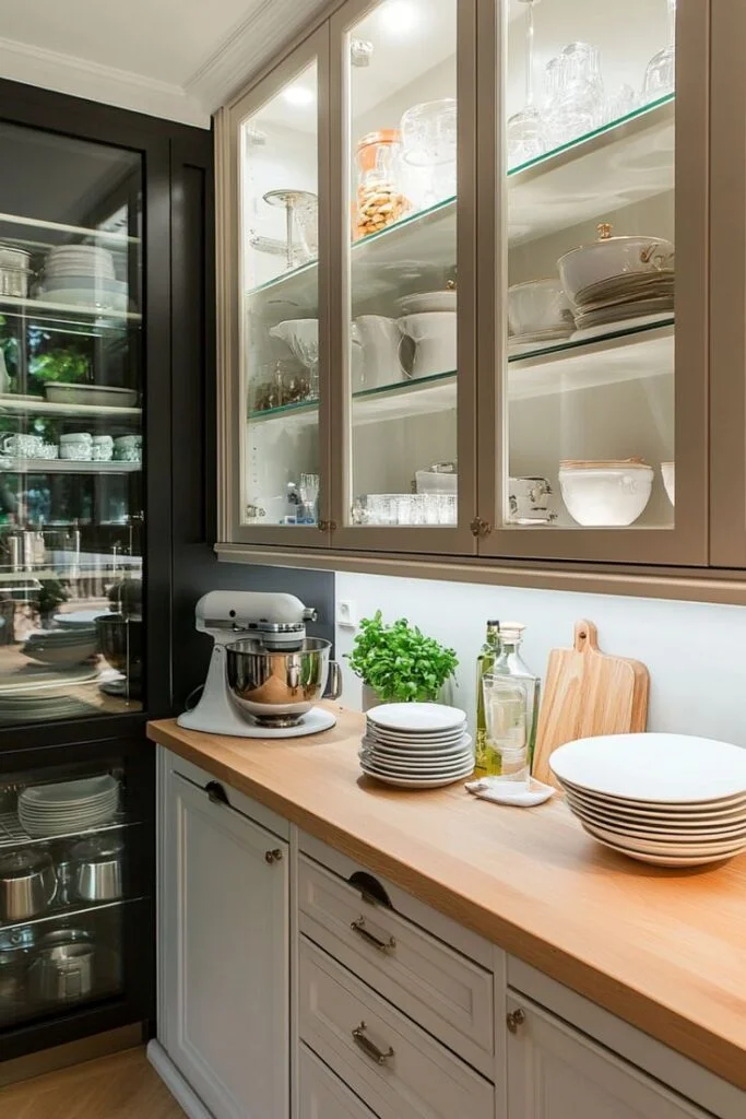 Incorporate Glass Cabinet Doors