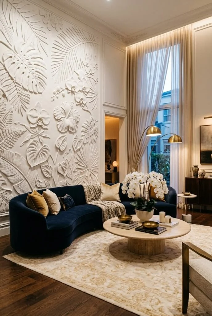 Incorporate Textured Wall Panels for Architectural Elegance