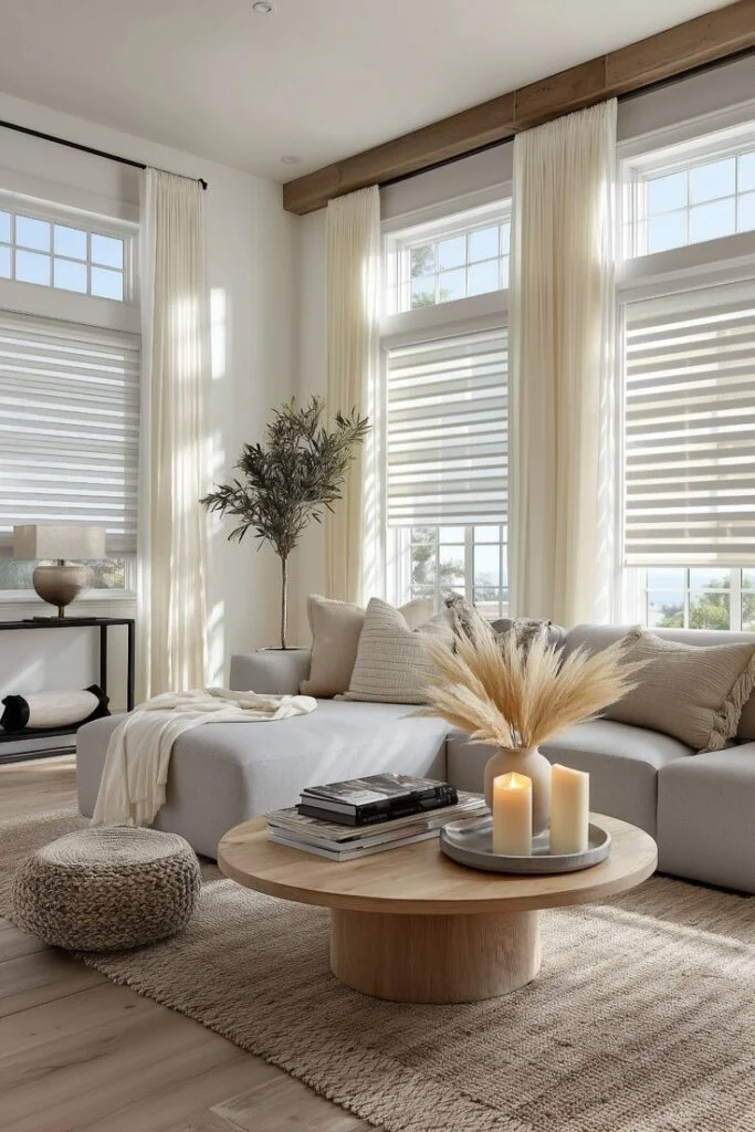 Keep Window Treatments Light and Airy