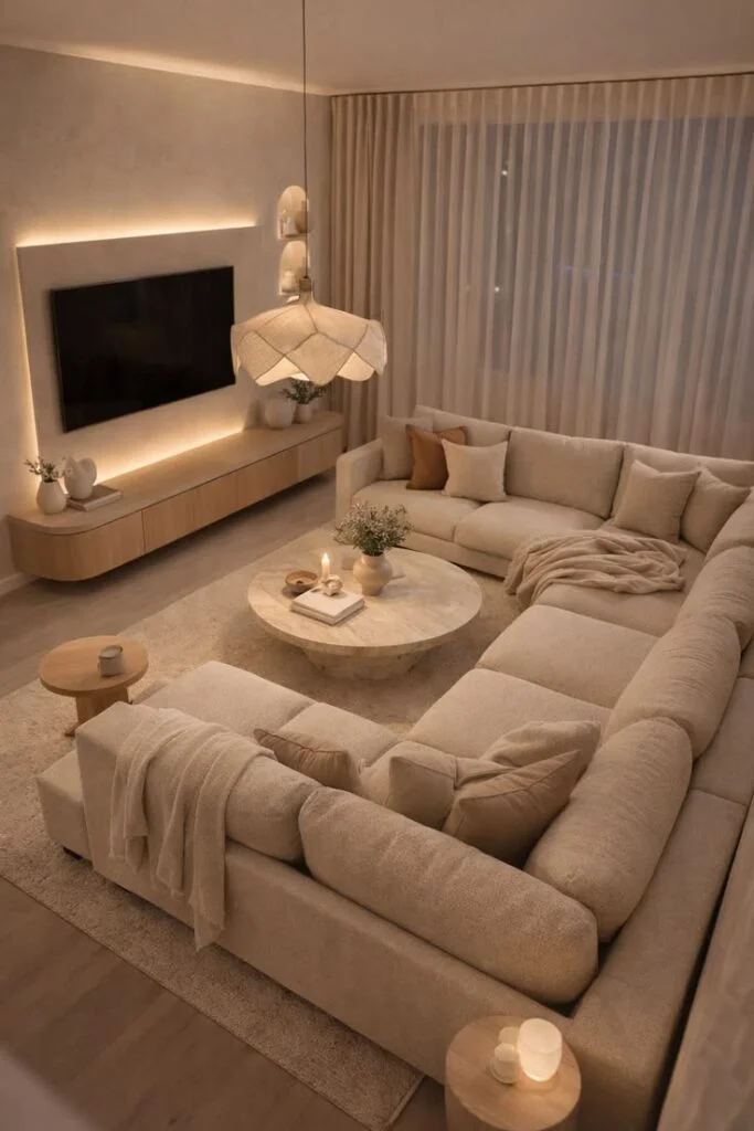 L-Shaped Sectional with Storage