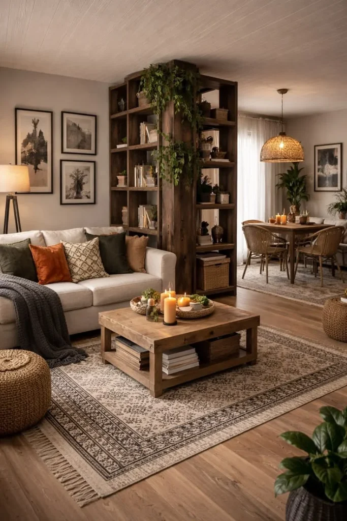 Layer Warm Neutral Colors for a Cozy Farmhouse Look