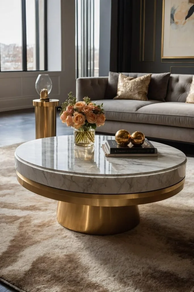 Marble Coffee Table for Elegant Statement