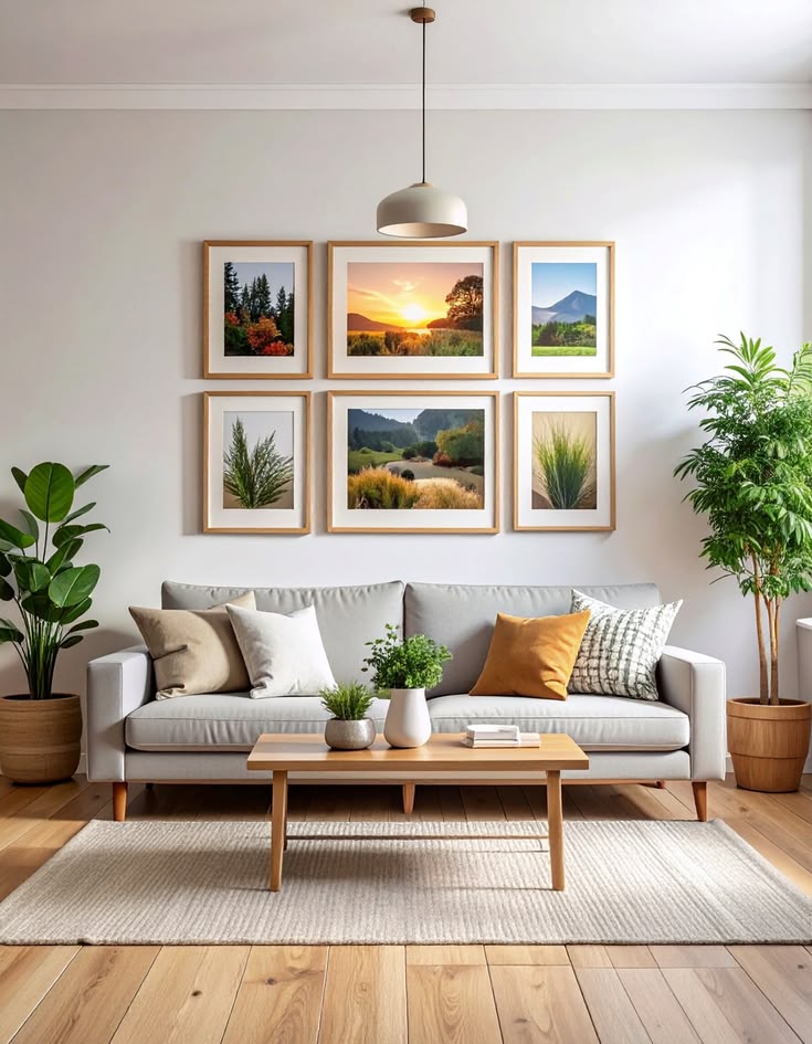 Minimal Wall Art Grid Layout Affordable Minimalist Studio Apartment Ideas 2026