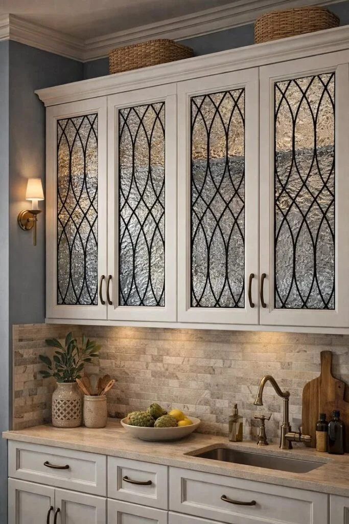 Minimalist Glass Cabinet Doors