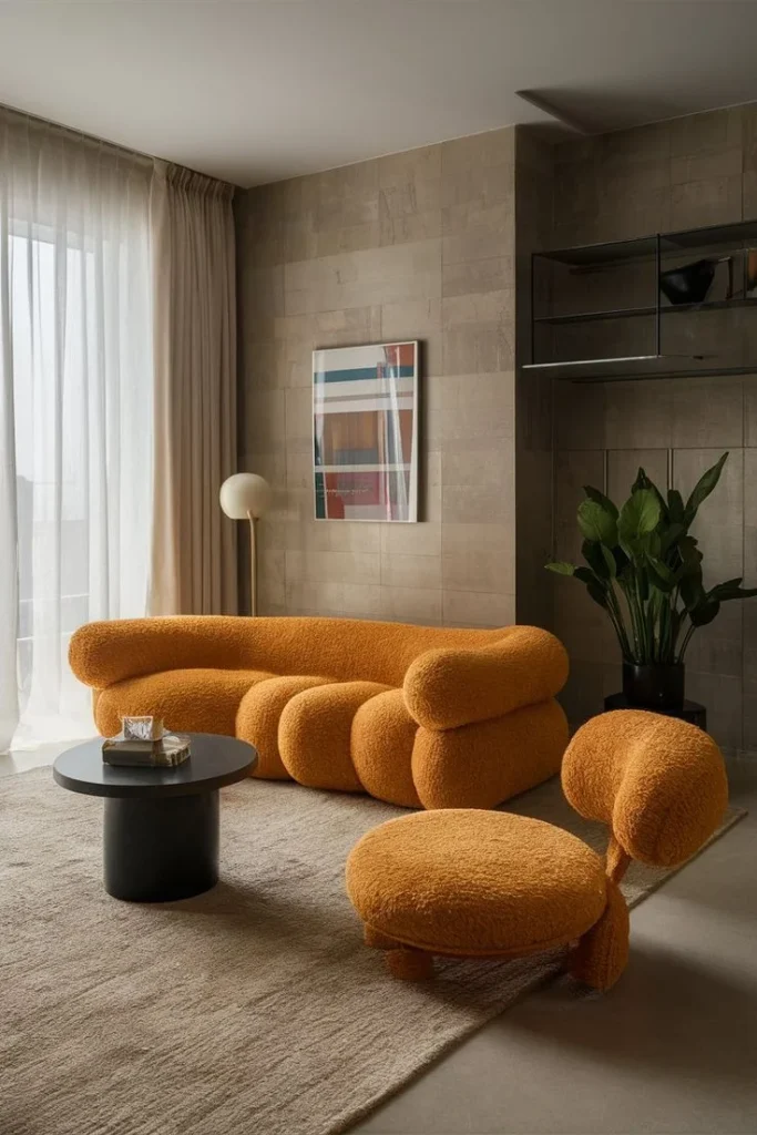 Minimalist Low-Profile Modern Sofa
