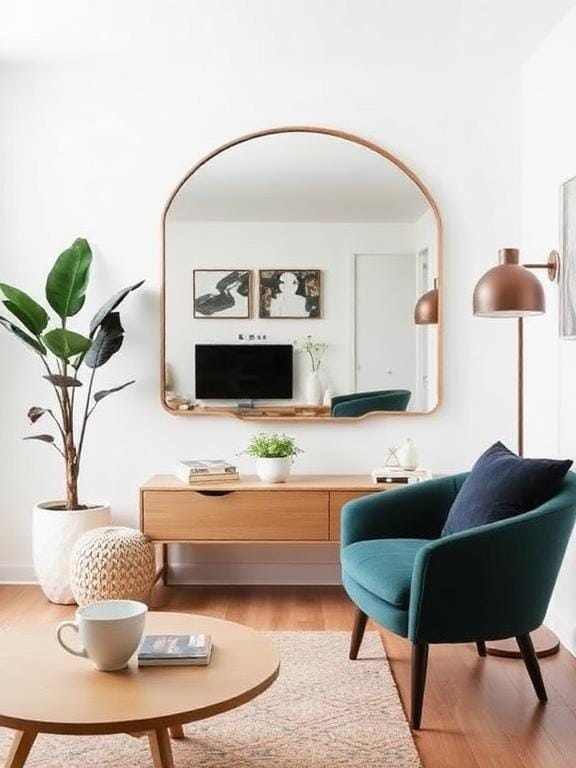 Mirrors to Visually Double Your Space