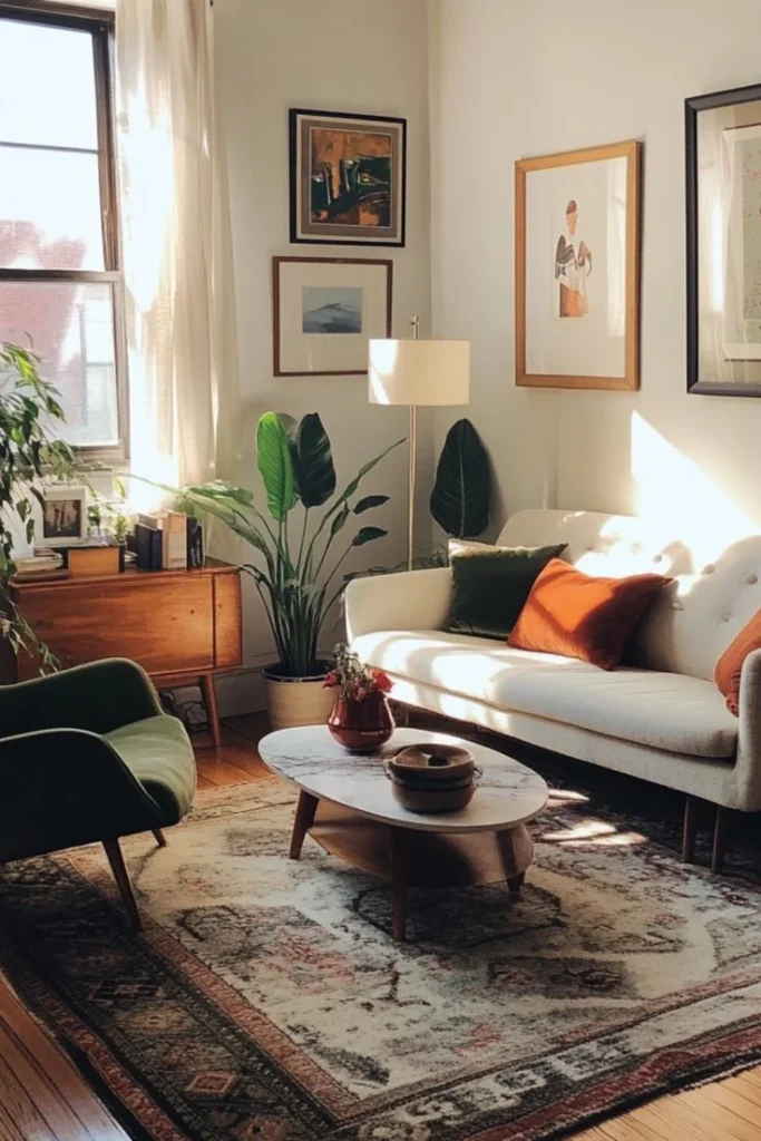 Mix Vintage Decor With Modern Furniture