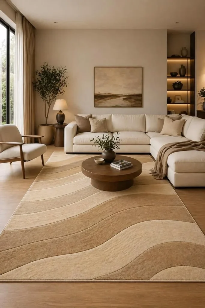 Modern Area Rugs for Living Rooms That Make Any Space Look Bigger