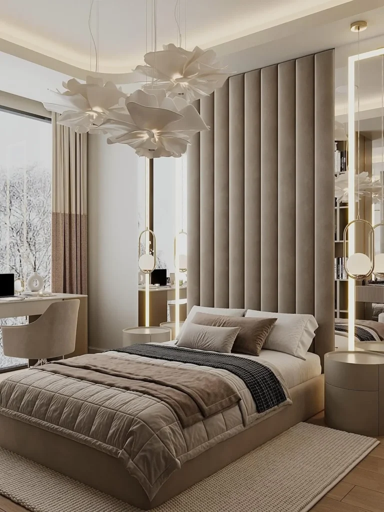 Modernluxury Bedroom -3ds max-photoshop- #bedroomdesign #bedroomdecor #bedroom #childroom #ankar