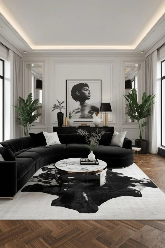 Monochrome Styling for a Clean Modern Apartment Look Small Space Decorating Ideas Perfect for Modern Apartments
