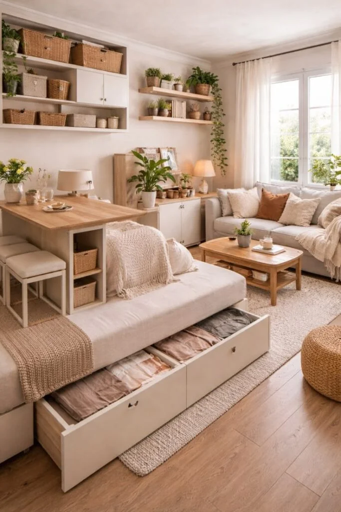 Multi-Functional Furniture That Saves Every Inch
