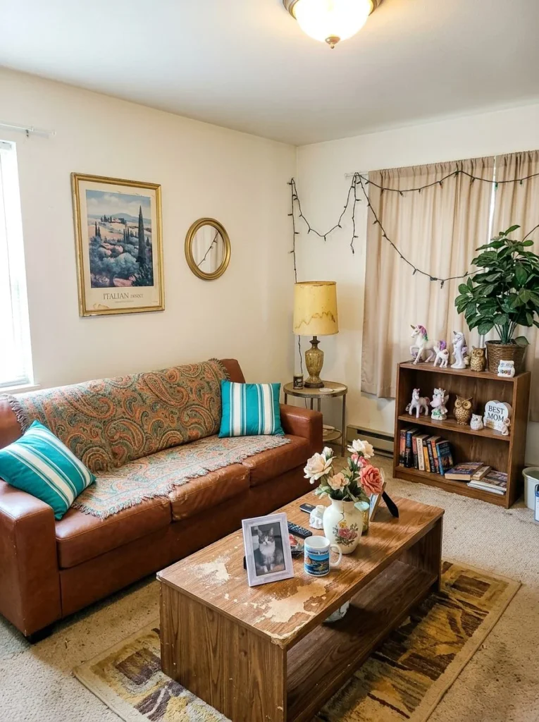 No Clear Design Theme Cheap home Decor ideas