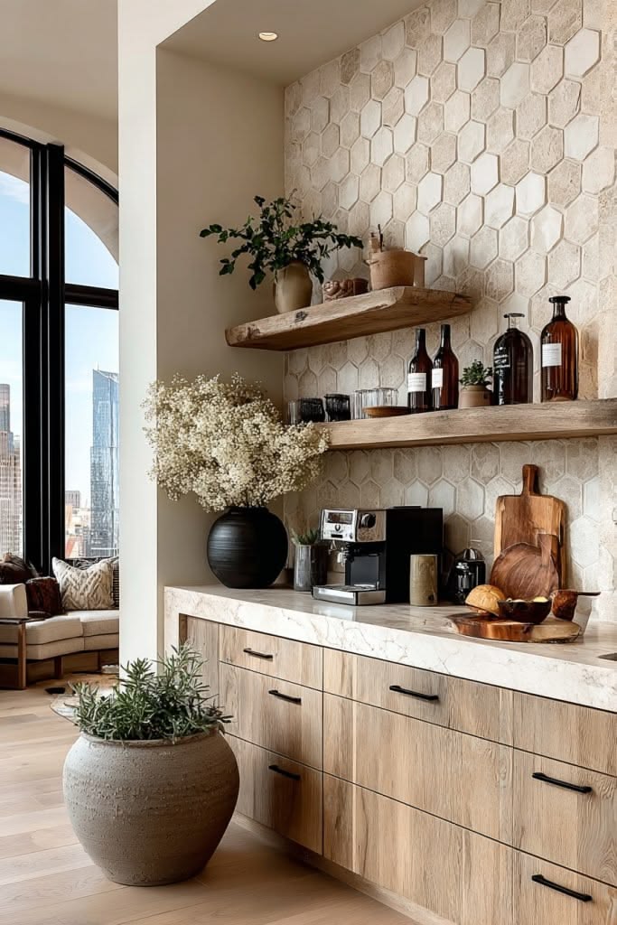 Open Shelving Styling Upgrade