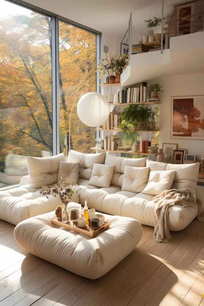 Oversized Modular Sectionals for Cozy Comfort