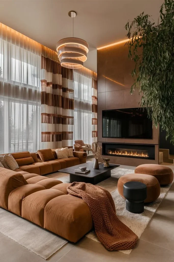 Oversized Sectional in Performance Fabric