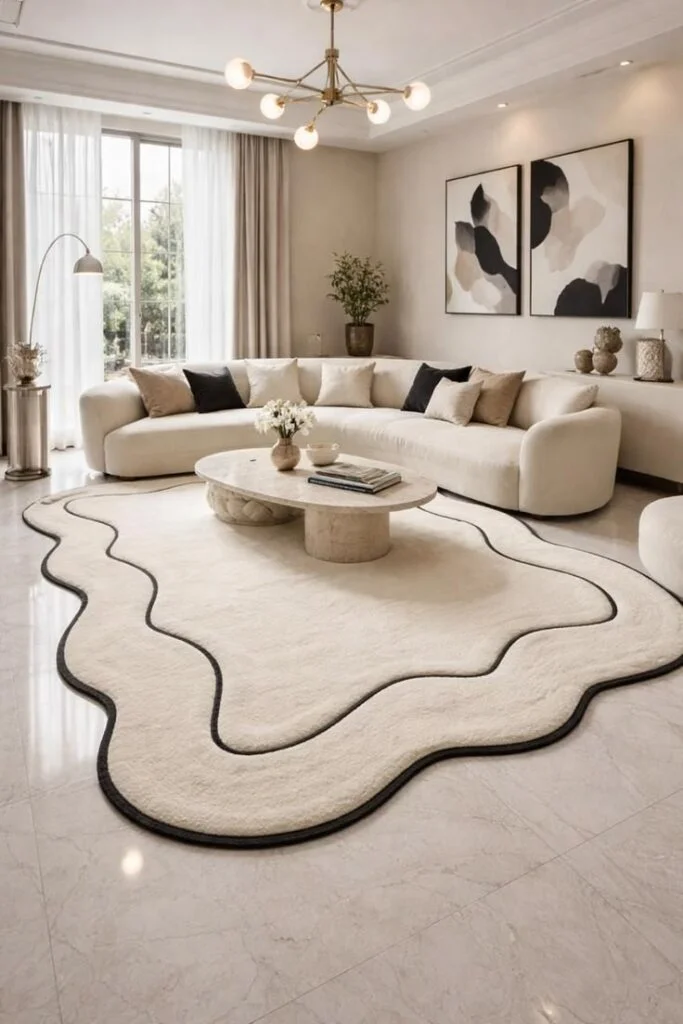 Oversized Solid Color Rugs