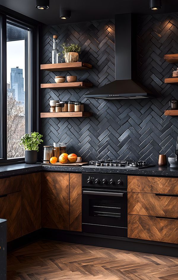 Peel-and-Stick Backsplash Glow-Up