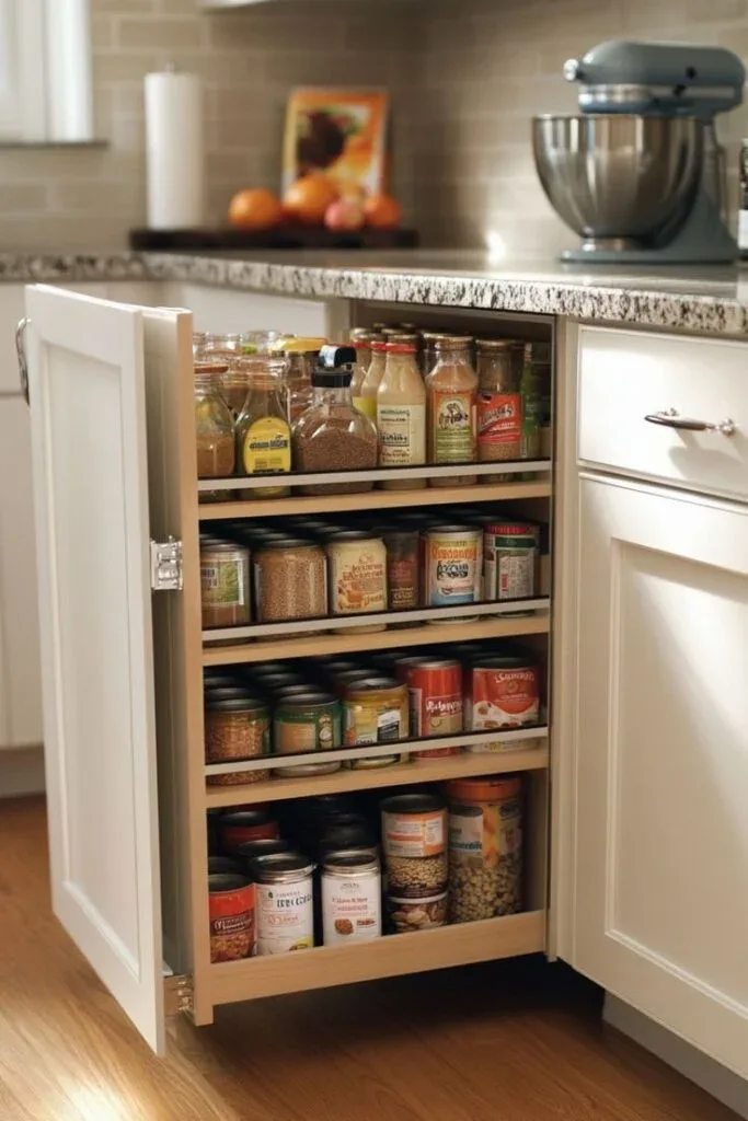 Pull-Out Pantry Drawers